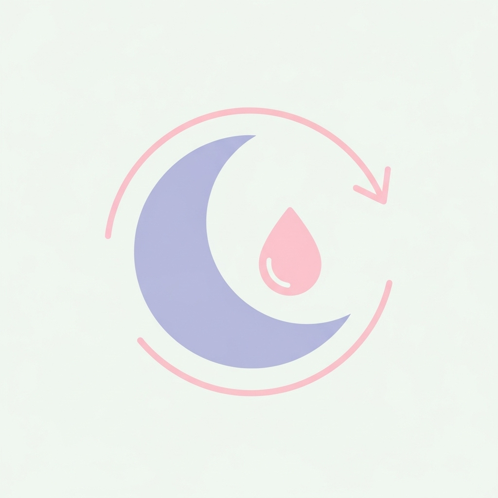 Ícone de ciclo menstrual